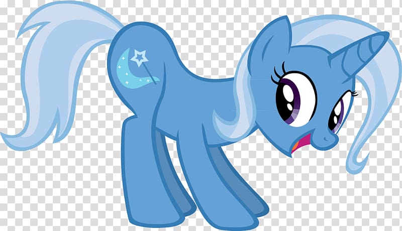 Pony YouTube Art Sunset Shimmer, blue pony transparent background PNG clipart