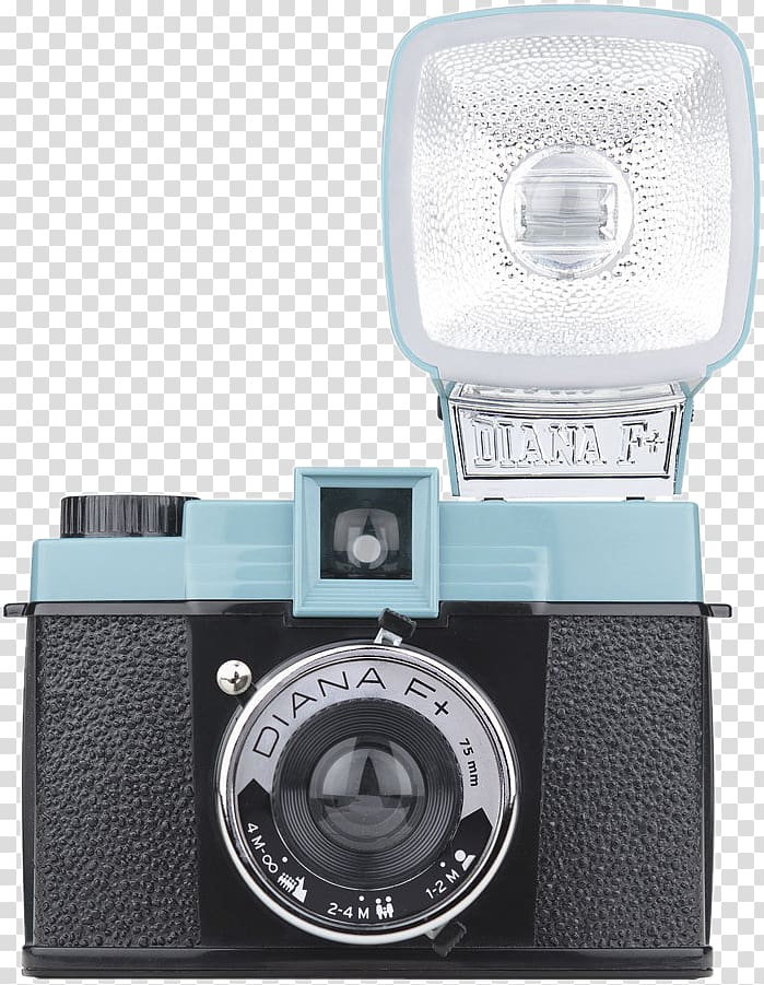 graphic film Diana Lomography Medium format Camera, Camera transparent background PNG clipart