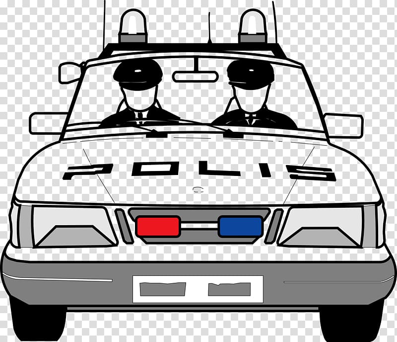 Police car Sports car Coloring book Police officer, car transparent background PNG clipart
