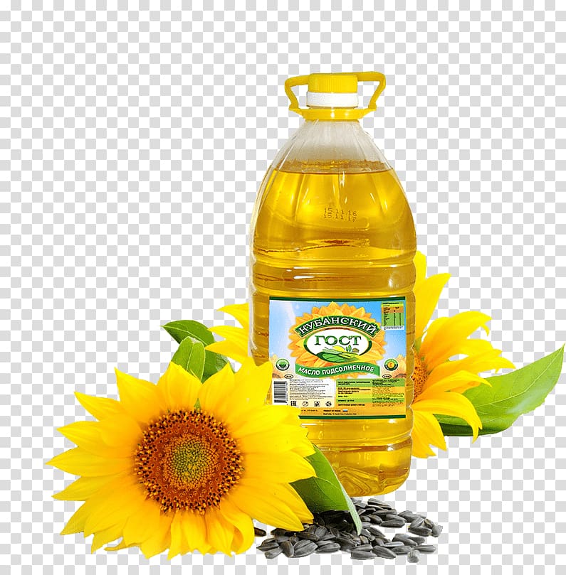Sunflower oil Seed oil Vegetable oil Food, sunflower oil transparent background PNG clipart
