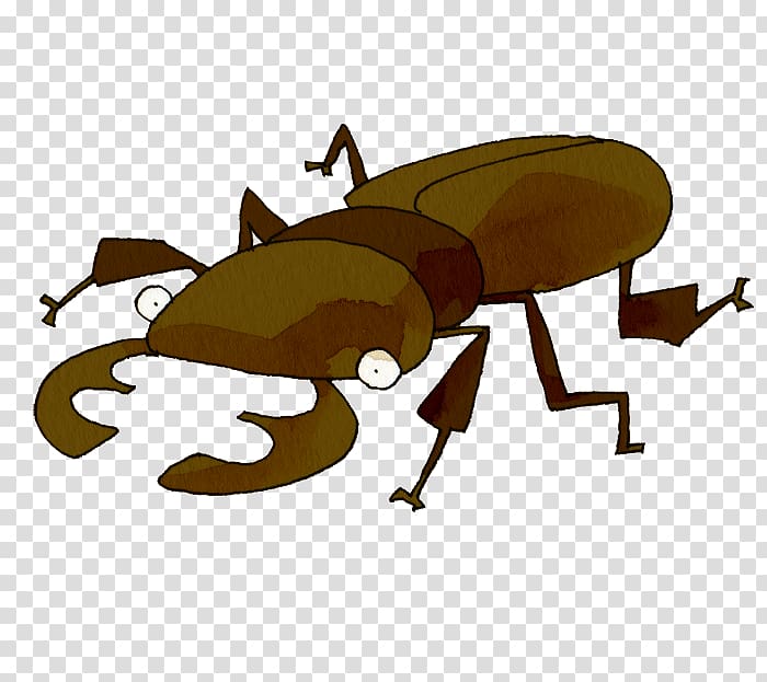 Insect Yuni Garden Stag beetle Japanese rhinoceros beetle, train transparent background PNG clipart
