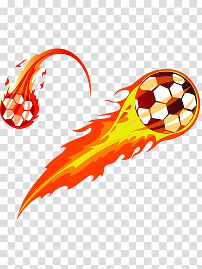 fire football transparent background PNG clipart