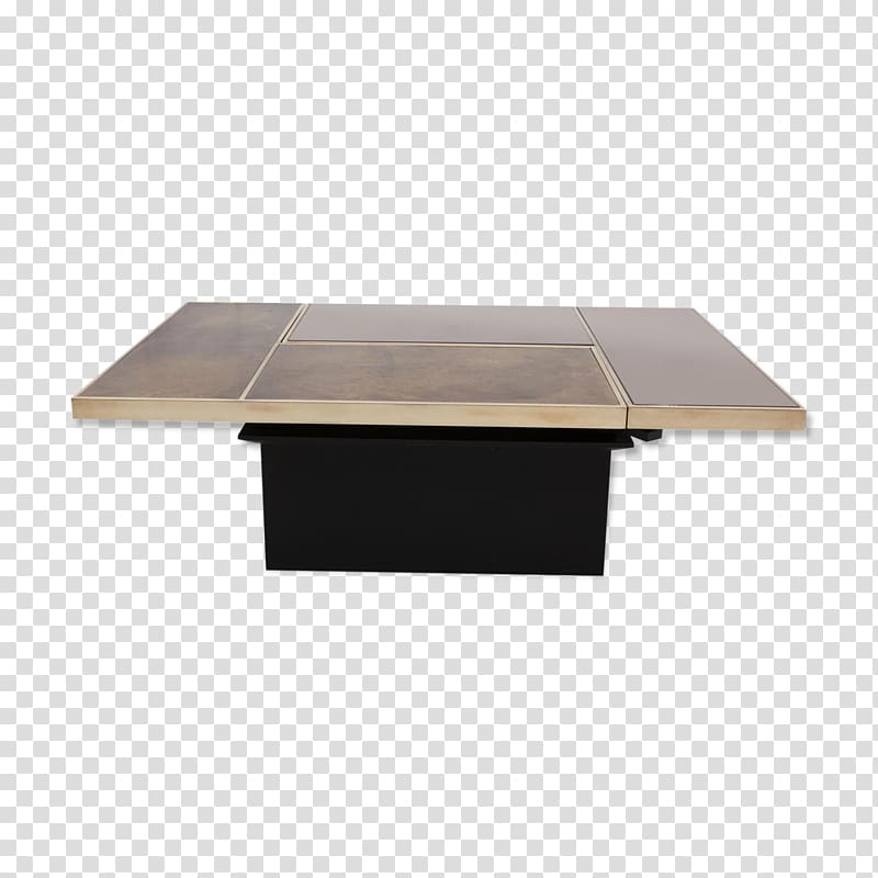 Coffee Tables Smoked glass Wood Desk, bar table- transparent background PNG clipart