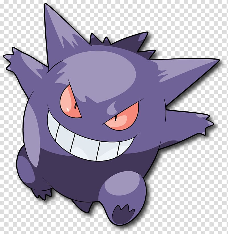 Pokémon Sun and Moon Pokémon FireRed and LeafGreen Gengar Haunter, others transparent background PNG clipart