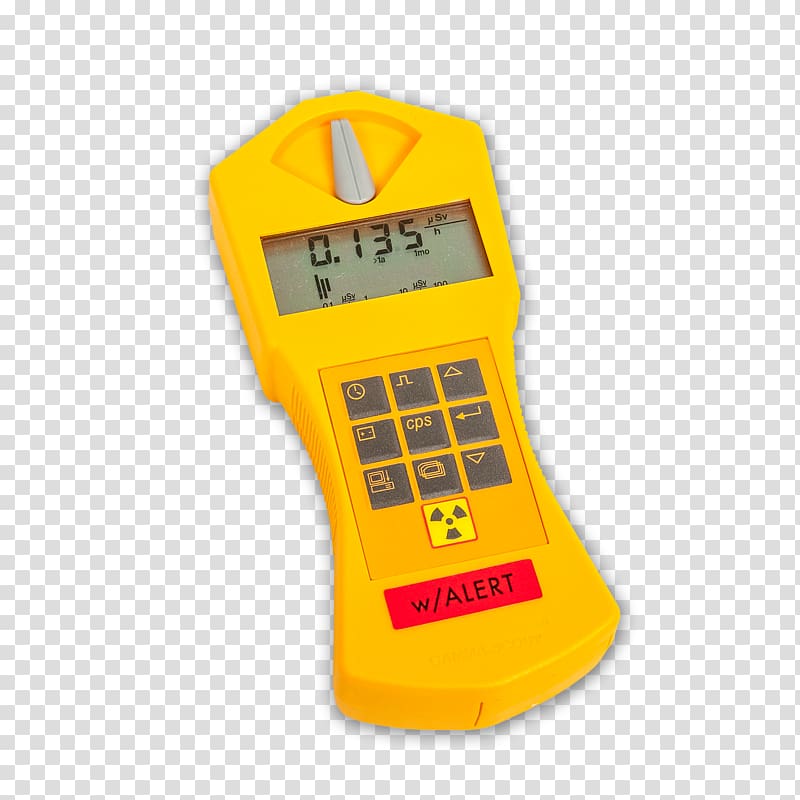 Geiger Counters Radiation protection Gamma Alarm device Telephony, others transparent background PNG clipart