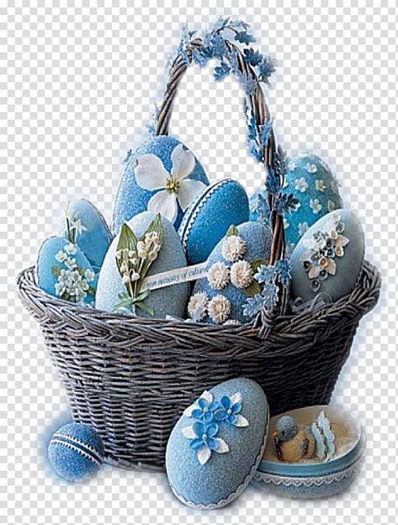Easter Bunny Easter basket Easter egg Gift, tube transparent background PNG clipart