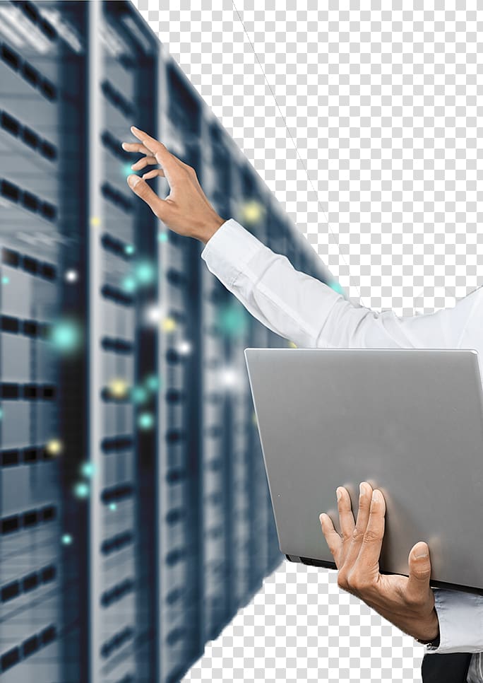 people are looking at the data center transparent background PNG clipart