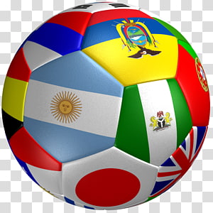 White, blue, orange, and green adidas ball, 2014 FIFA World Cup Football Adidas  Brazuca, world cup transparent background PNG clipart