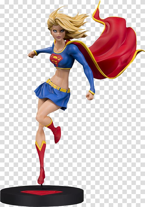 Supergirl Kara Zor-El Superman Wonder Woman Comics, DC Collectibles transparent background PNG clipart