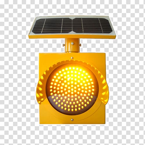 Strobe light Solar lamp Lighting Solar-powered flashlight, light transparent background PNG clipart