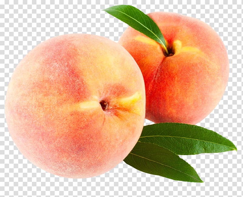 Peach Fruit , Peach with Leaves transparent background PNG clipart