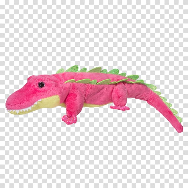 Stuffed Animals & Cuddly Toys Alligators Amazon.com Pink Common Iguanas, toy transparent background PNG clipart