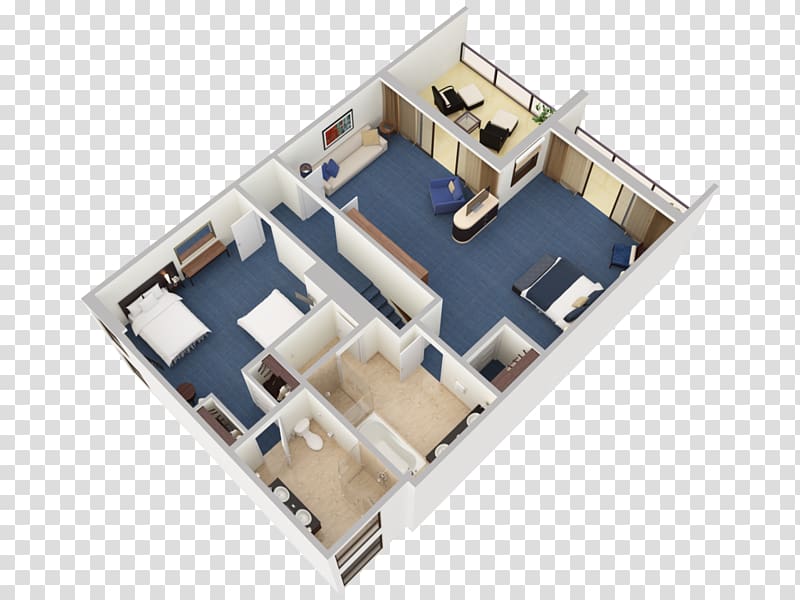 Caribe Hilton Hotel Presidential suite Hot tub Floor plan, hotel transparent background PNG clipart