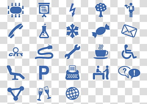 Computer Icons Service , Random icons transparent background PNG clipart thumbnail