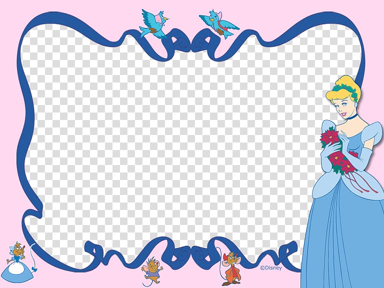 Template , Cute princess frame design template transparent background PNG clipart