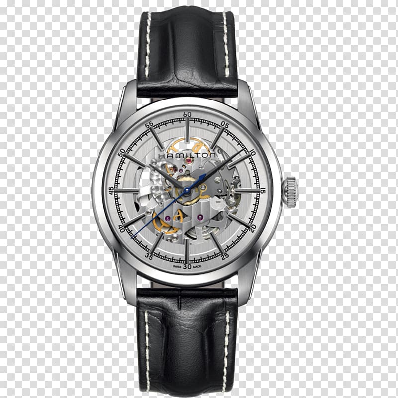 Hamilton Watch Company Skeleton watch Automatic watch Jewellery, watch transparent background PNG clipart