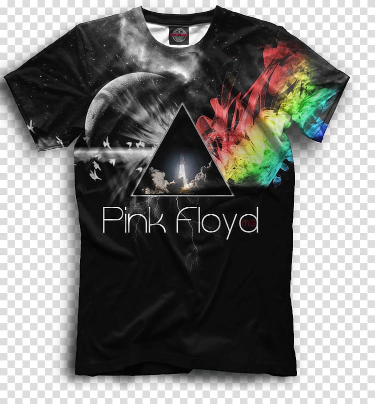 T-shirt Rock Band Pink Floyd Unique Diy New Hard Snap On Cover Protector Case For The Dark Side of the Moon, T-shirt transparent background PNG clipart
