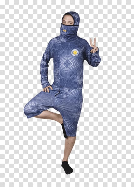Clothing Wetsuit Face Mask Cobalt blue, breath spray men transparent background PNG clipart