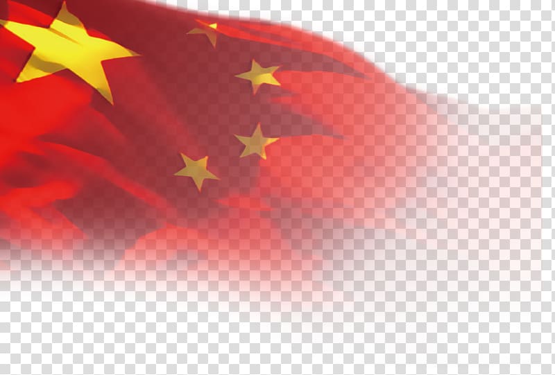 19th National Congress of the Communist Party of China Business Flag Holding company, Elegant red flag transparent background PNG clipart