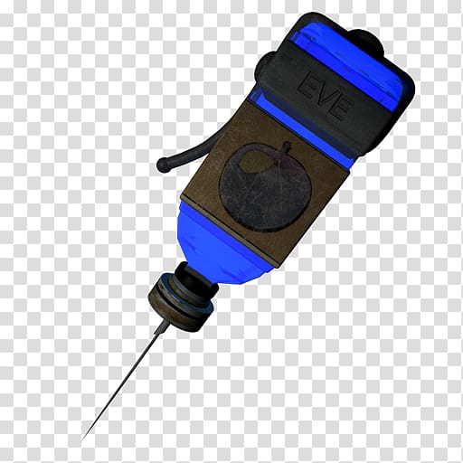 black and blue Eve syringe, hardware, Bioshock Hypo Eve transparent background PNG clipart