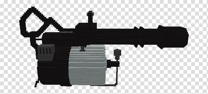 Gun barrel Team Fortress 2 Minecraft Minigun Weapon, others transparent background PNG clipart