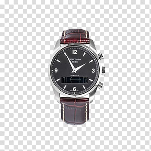 Watch strap Bulova Chronograph Timex Group USA, Inc., Cartier tank series quartz watch transparent background PNG clipart