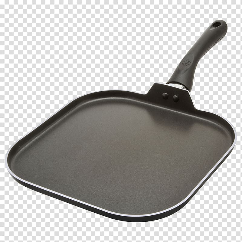 Non-stick surface Griddle Cookware Cooking Ranges Cast iron, frying pan transparent background PNG clipart