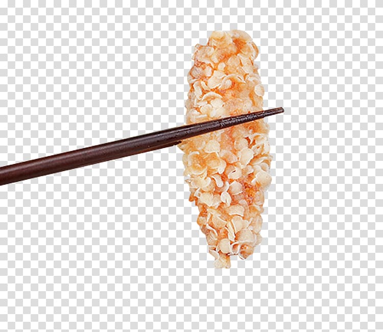 Chicken fingers Fried chicken Chicken meat, Chopsticks on the snow chicken transparent background PNG clipart