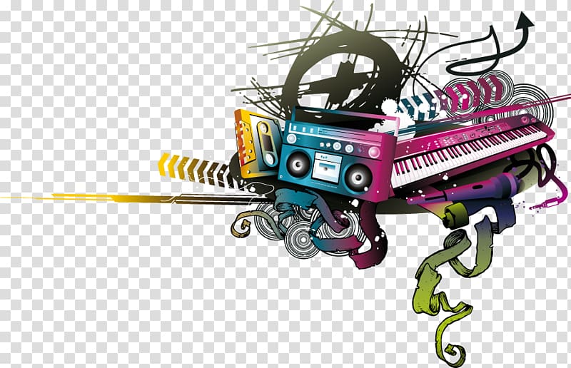 Rendering Internet radio Music, radio transparent background PNG clipart