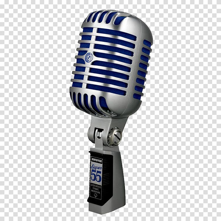 Microphone Shure Super 55 Shure SM58 Shure Beta 58A, microphone transparent background PNG clipart