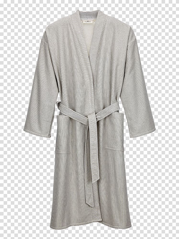 Bathrobe Cotton Terrycloth Sleeve, mantel transparent background PNG clipart