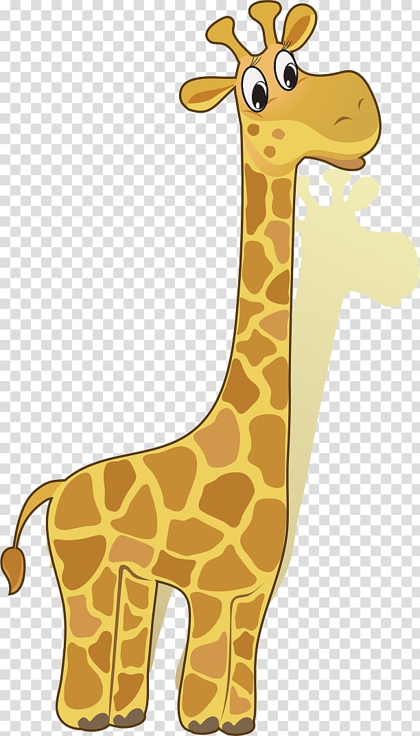 Baby Giraffes Infant Mother , Hand-painted giraffe transparent background PNG clipart