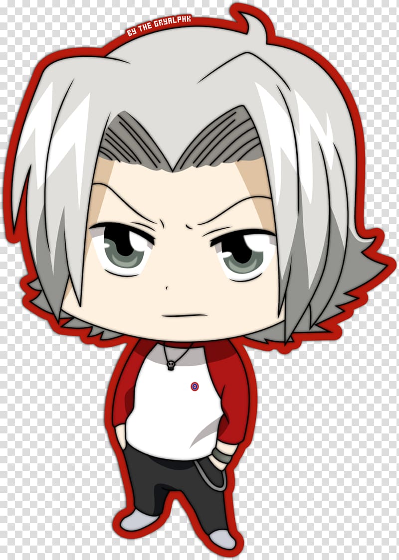 Hayato Gokudera Chibi Reborn! Anime, reborn transparent background PNG clipart