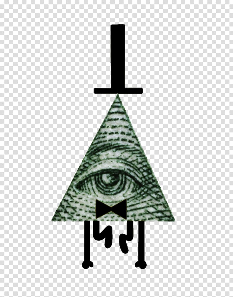 Illuminati Bill Cipher Eye of Providence Secret society New World Order, POP ART transparent background PNG clipart