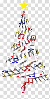 christmas music transparent background PNG clipart