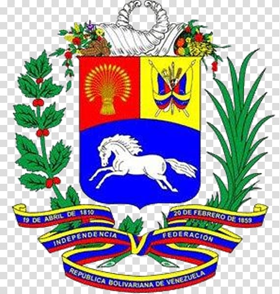 Coat of arms of Venezuela Escutcheon The Torch of Friendship, others transparent background PNG clipart