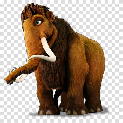 Ellie Sid Ice Age: Dawn of the Dinosaurs Mammoth, ice age transparent background PNG clipart