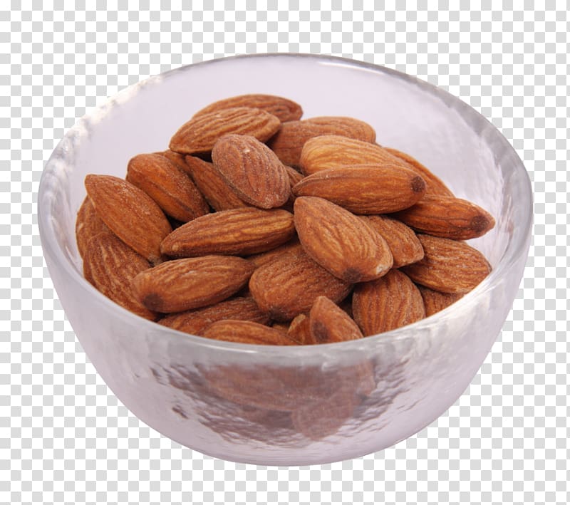 Nut Almond Food Bowl, almond transparent background PNG clipart