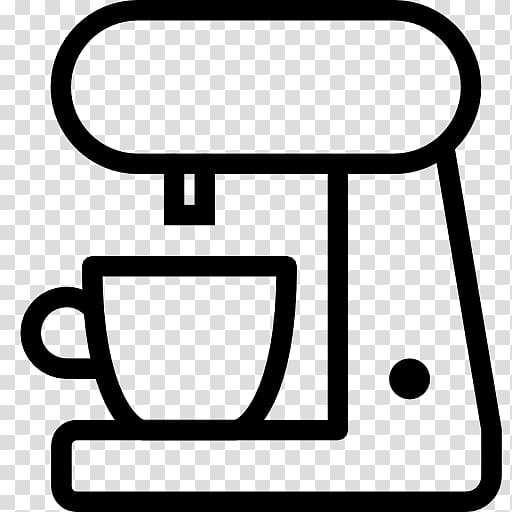 Coffeemaker Computer Icons Cafe Drink, Coffee Machine transparent background PNG clipart