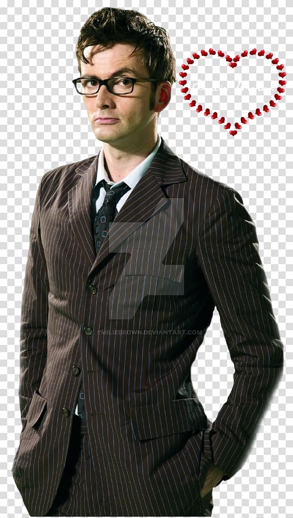 David Tennant Doctor Who Tenth Doctor Ninth Doctor, doctor who transparent background PNG clipart