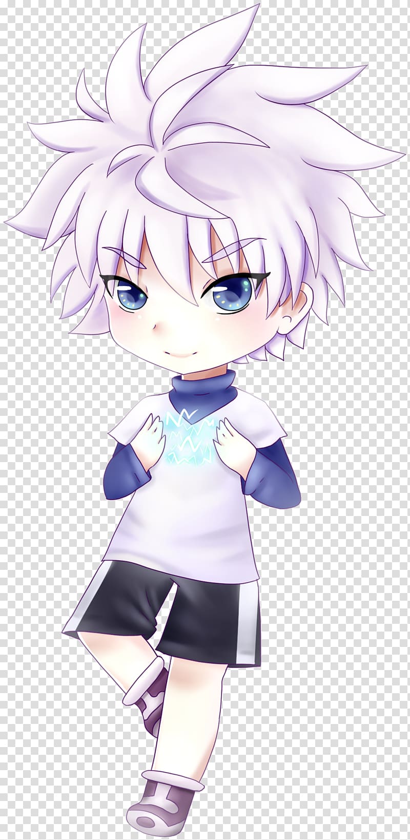 hunter x hunter killua chibi