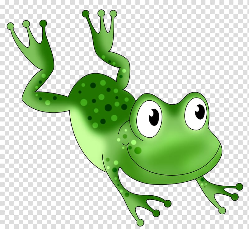 green frog , The Celebrated Jumping Frog of Calaveras County Frog jumping contest , Cartoon frog transparent background PNG clipart