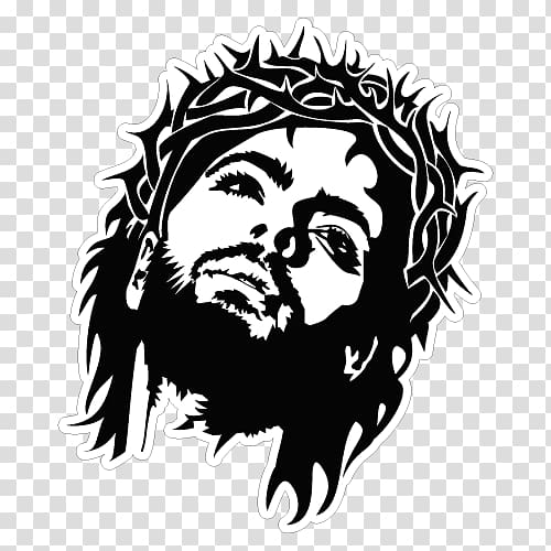 graphics Christianity Holy Face of Jesus , christian cross transparent background PNG clipart