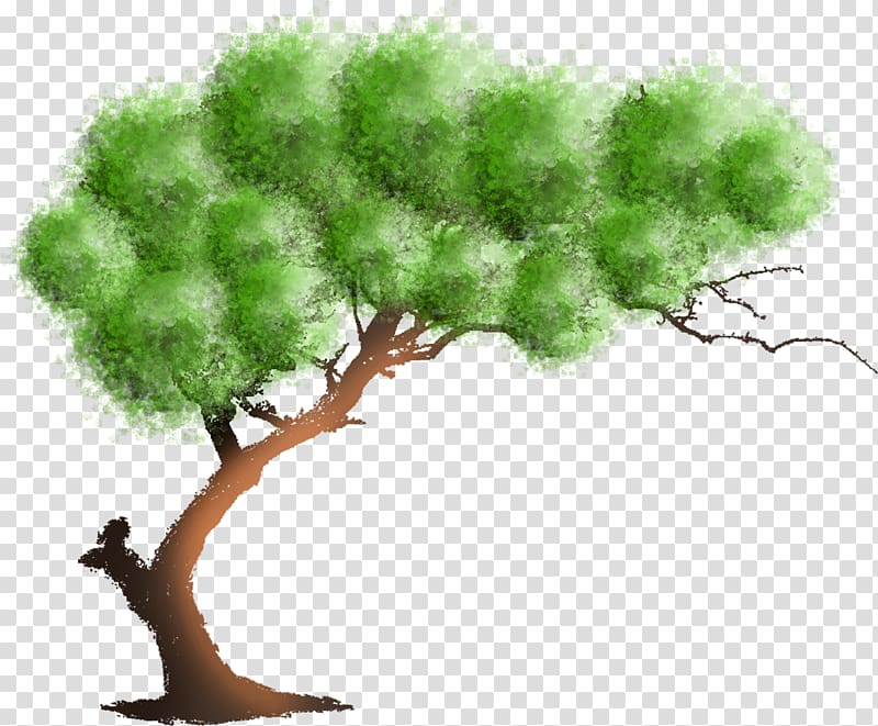 Wall decal Painting Tree, design transparent background PNG clipart