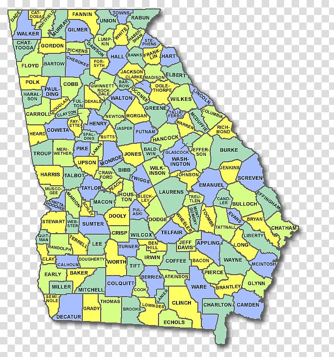 Road map American Civil War Glynn County, Georgia Mapa polityczna, map transparent background PNG clipart