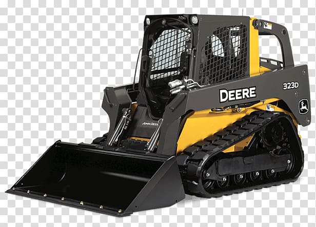 John Deere Tracked loader Heavy Machinery Continuous track, Property Dealer transparent background PNG clipart