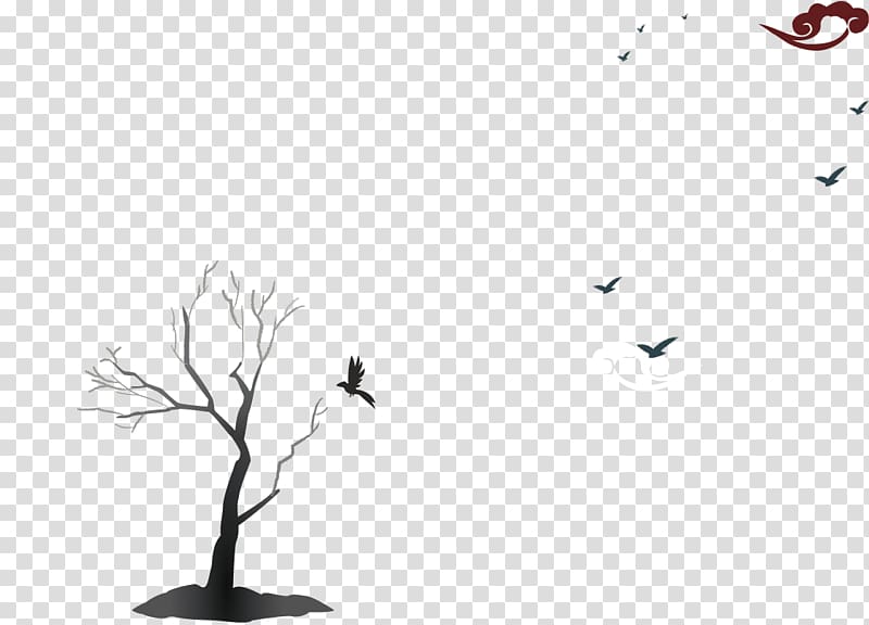 Bird Black and white Love of Christ A.M.E.Zion Tabernacle, Bird branch transparent background PNG clipart