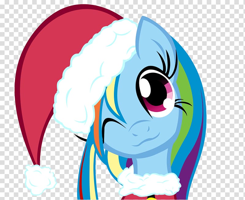 Rainbow Dash Twilight Sparkle Applejack Derpy Hooves Pony, Chritmas transparent background PNG clipart