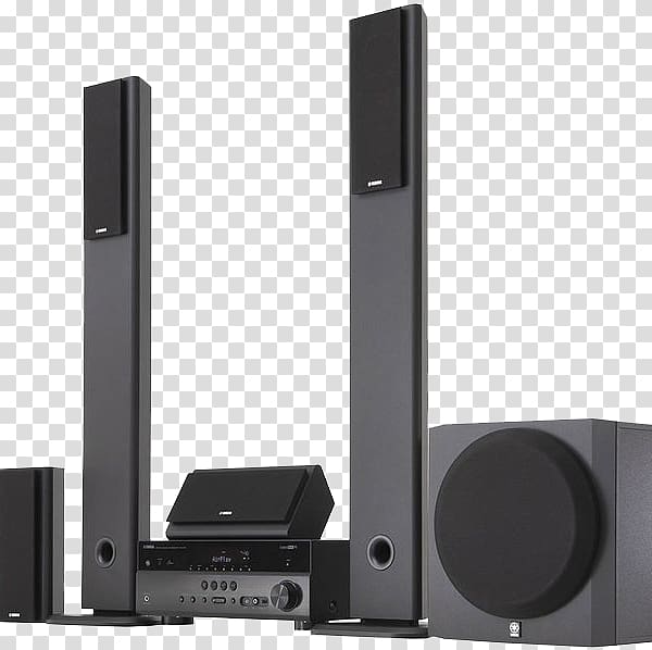 Home Theater Systems Yamaha YHT-2910 Home Cinema System Loudspeaker AV receiver, Sara Abode Pvt Ltd transparent background PNG clipart