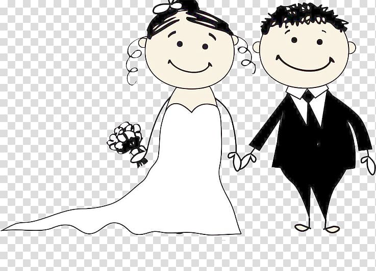Decal Marriage Sticker, The couple transparent background PNG clipart